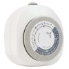 Hyper Tough Indoor Analog Timer Single Grounded Outlet